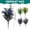 A*2, variant on Realistic Pearl Berry Bushes, Artificial Plastic Greenery Shrubs, Faux Plants with Delicate Purple Flowers, No Upkeep Year-Round Decor for Dining Room, Café, Or Wedding , 1 Artificial Flower