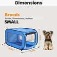 thumbnail image 2 of Beatrice Home Fashions Caseta de viaje portátil, plegable y emergente para mascotas, gatos y perros, 2 of 5