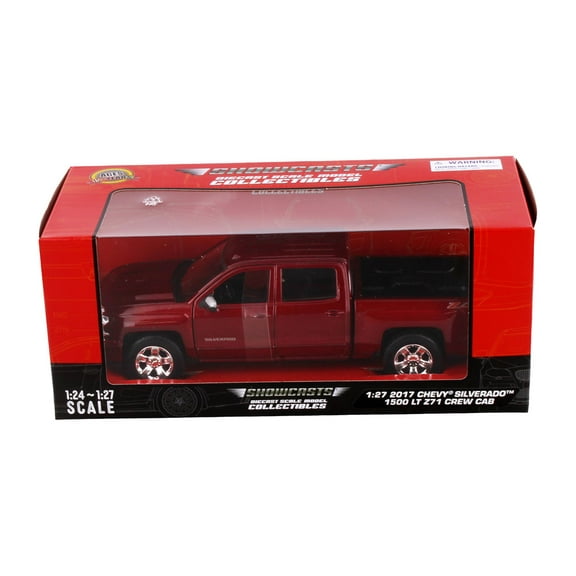 2017 Chevy Silverado 1500 LT Z71 Crew Cab Truck, Red - Showcasts 71348R - 1/27 Scale Model Car