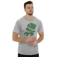 thumbnail image 4 of St Patricks Day Irish Leprechaun Men's Graphic T Shirt Tees Brisco Brands X, 4 of 5
