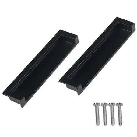

2pcs For Sliding Door Easy Install With Screws Zinc Alloy Ergonomic Pull Handle