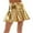 Or, variante sur Fgnfyis Jupe Longue en Cuir de Carnaval pour Femmes, Scène, Grande Ampleur, Couleur Unie, Ligne A, Jupe de Performance, Jupes pour Femmes, Vert G