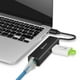 thumbnail image 2 of Adaptador USB a Fast Ethernet (RJ45), con HUB Steren 506-436, 2 of 2