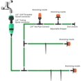 thumbnail image 4 of Garden Irrigation System, 149 Pcs Micro Drip Irrigation Automatic Watering Kit, Aoutte a Drip Watering System Garden Irrigation for Plants - 30M Drip, 4 of 4