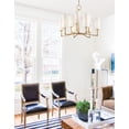 thumbnail image 2 of 369-AGB-Hudson Valley Lighting-Dillion - Nine Light Chandelier - 30 Inches Wide by 22.5 Inches High-Aged Brass Finish    -Traditional Installation, 2 of 3
