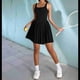 thumbnail image 4 of Falda Plisada para Yoga, Correr, Fitness, Tenis, Color Negro, Talla S, 4 of 7