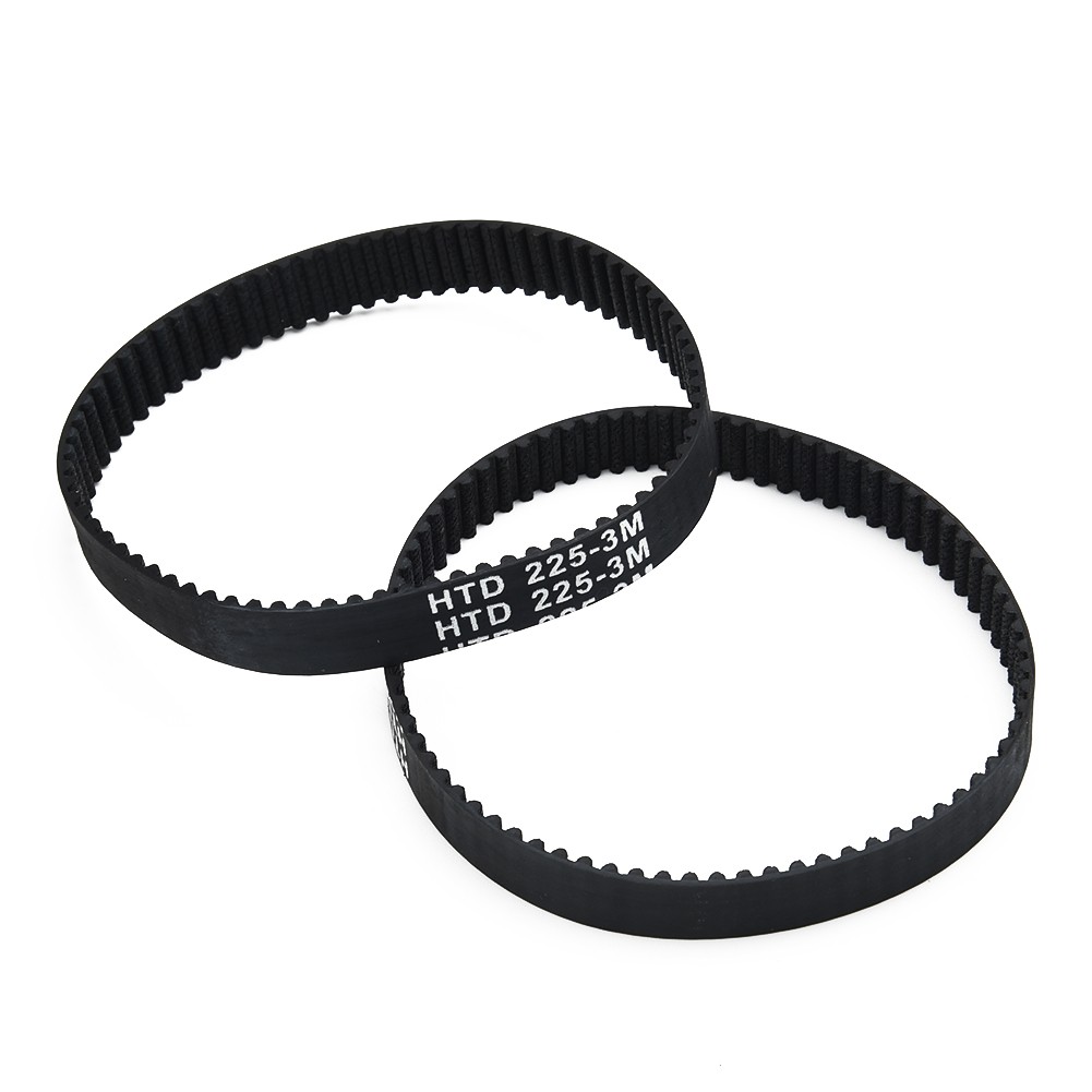 Lot De 2 Courroies D'entraînement 2609995917 Pour Aspirateurs Bosch GHO 31-82, PHO 25-82, Etc. - Caoutchouc Durable