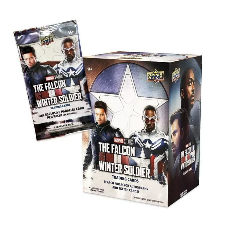 Upper Deck Marvel The Falcon and The Winter Soldier Blaster Box