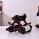 thumbnail image 2 of Estante Para Vino Tinto Con 6 Ranuras, Soporte Para Botella De Vino Vintage Elegante Natural De Madera, Estante De Exhibición, Soporte De Almacenamiento Para Bar En Casa, Bodega De Vino Yuarrent HA017543-00, 2 of 7