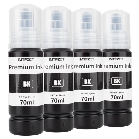 Botellas de recarga de tinta imtfzct T522 522 negras para impresora Epson
