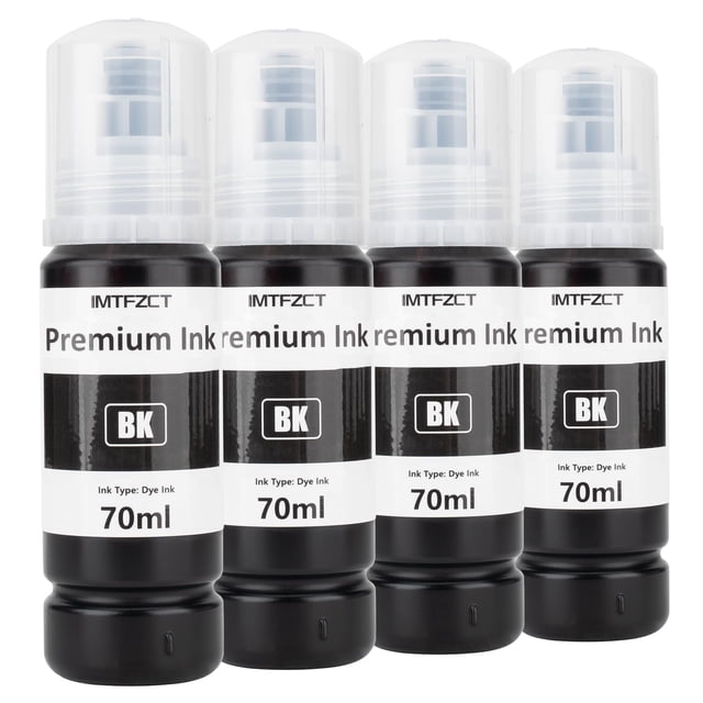Botellas de recarga de tinta imtfzct T522 522 negras para impresora Epson