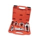 thumbnail image 2 of Kit de servicio de 5 piezas para extremo delantero, herramienta de extracción de extremo de barra de acoplamiento, extractor de brazo Pitman y rótula. Rojo, 2 of 9