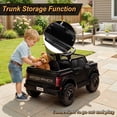 thumbnail image 6 of iYofe 12 Volt Ford F150 Raptor Powered Ride on Car Toy with Remote Control&Bluetooth, Black, 6 of 9