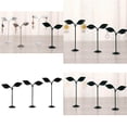 thumbnail image 1 of destyer 3x Fer T Bar Boucle d'Oreille Bijoux Présentoir Rack Noir-Feuille, 1 of 9