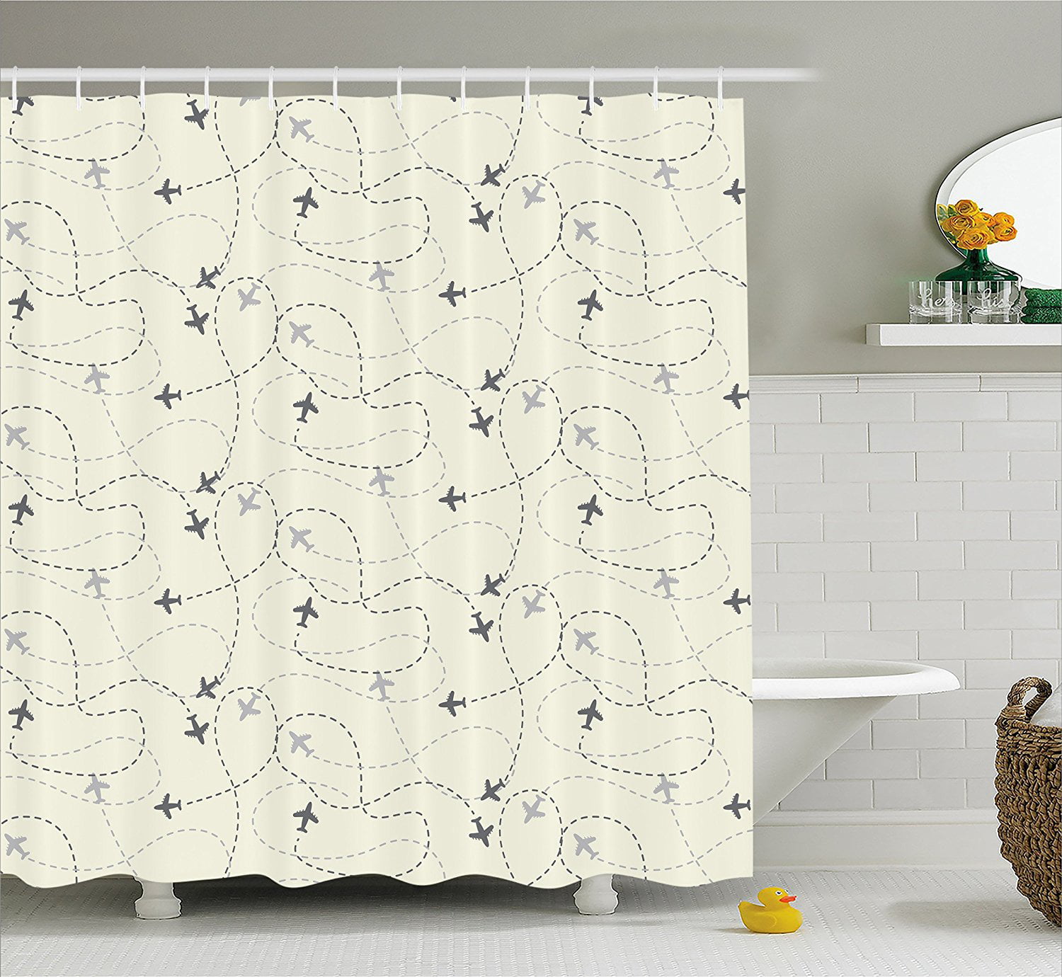 72x72'' Ancient egypt banner Scene Bathroom Shower Curtain Waterproof 12 Hooks 