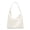 White, variant on Trendy PU Leather Crescent Shoulder Bag Slouchy Hobo Bags for Women Tote Handbags Retro Soft Underarm Crossbody Purses