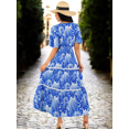 thumbnail image 3 of Vestido Largo Casual Mujer Fresco Cómodo Primavera Verano, 3 of 5