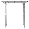 thumbnail image 5 of Ktaxon 6.8 Ft Garden Arbor Archway Metal Wedding Party Garden Arch, 5 of 13