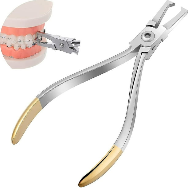 Alicates para quitar el soporte anterior, kit de herramientas para quitar los soportes, removedor de soportes para quitar los soportes de acero inoxidable, pinza para el soporte de los dient