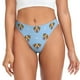 thumbnail image 1 of Balery Terrier Tangas de Algodón para Mujer con Estampado – Ropa Interior Sexy, Transpirable, G-string-Medium, 1 of 1