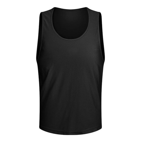 CONZONE Toddler Boys Sports Tshirts Casual Solid Color Sleeveless Tee Shirt for Boys Crew Neck Quick Dry Kids Spring Summer Athletic Tops