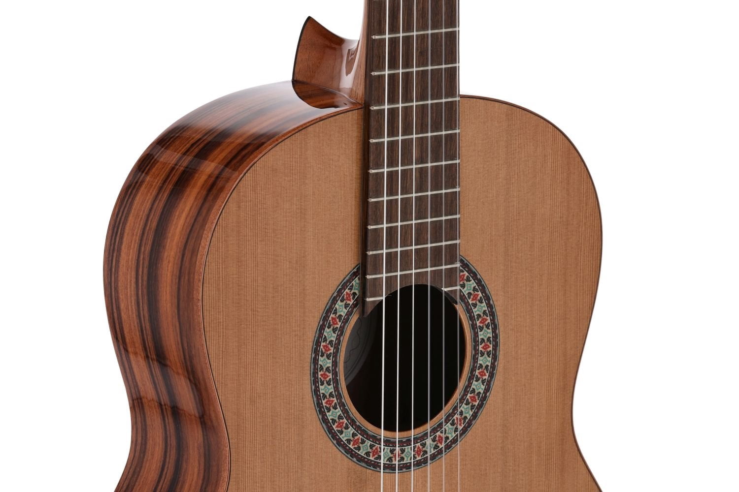 Manuel Rodriguez Classical Guitar Exotica EX-SC, Santos Rosewood/Cedar 4/4 Gloss