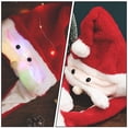 thumbnail image 2 of EeaseMX 1 gorro navideño brillante creativo con barba móvil y gorro de Papá Noel., 2 of 7