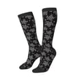 thumbnail image 2 of Daiia Sports Socks Turtle Printed Novelty Crew Socks for Men Women Knee High Socks Cotton Socks Soft & Breathable Support Unisex Socks, 2 of 9