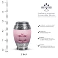 thumbnail image 2 of JAGASY Pink Flamingo Urn for Spouse - Pink Mini Urn for Ashes Adult Female - Tiny Keepsake Cremation Urns - Miniature Urns for Funeral for Wife - (3 Inch), 2 of 7