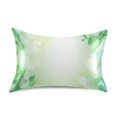 thumbnail image 3 of Dailycode Satin Pillow Case King Silk Pillow Cover for Hair and Skin Envelope Closure Elegant Spring Atmosphere 20"x40", 3 of 9