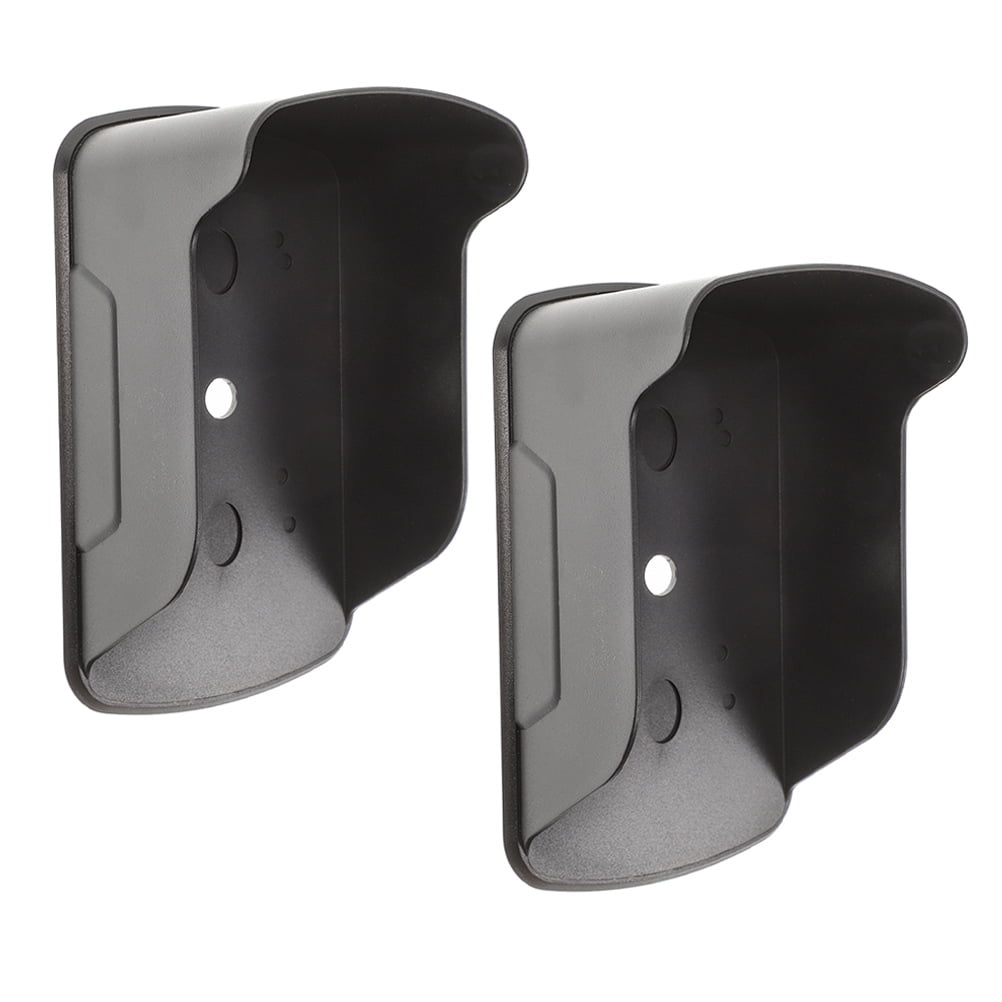 WHAMVOX  2 Pcs Door Bell Cover Outdoor Doorbell Protector Rain Waterproof Black