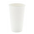 thumbnail image 2 of 16 oz White Paper Coffee Cup - Double Wall - 3 1/2" x 3 1/2" x 5 1/2" - 500 count box, 2 of 3