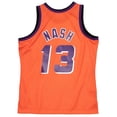 thumbnail image 3 of Men's Mitchell & Ness Steve Nash Orange Phoenix Suns 1996-97 Hardwood Classics Reload 2.0 Swingman Jersey, 3 of 4