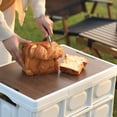 thumbnail image 4 of Inteprter Caja de juguetes plegable fácil con tapa, caja de juguetes de plástico resistente, caja de almacenamiento pequeña y ligera para Almacenamiento y organización del hogar Mango mediano, 4 of 6