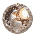thumbnail image 3 of Lilixerw 5pcs Christmas Nativity Acrylic Pendant Set,2.36 inch Acrylic Stereoscopic Ornament for Home Car Decorations, 3 of 9