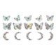 thumbnail image 3 of notebook decoration material Pink Magic Butterfly stickers, 3 of 5