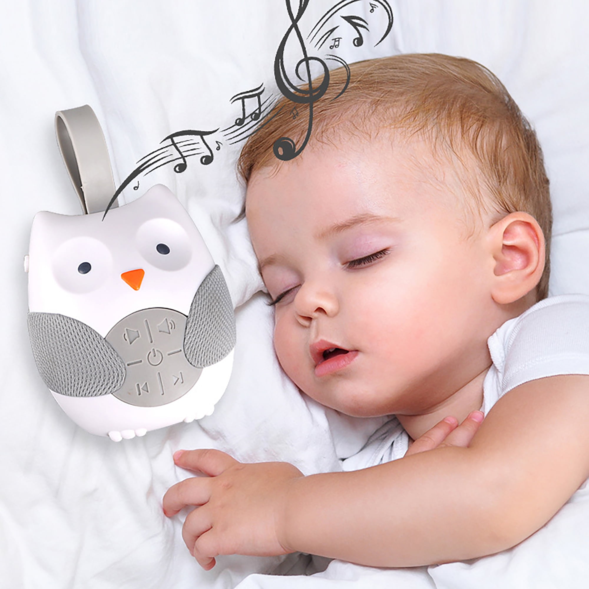 Baby Soother Music Player Owl Hanging Stroller  Sleeping Comfort Early Education 
