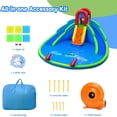 thumbnail image 3 of Inflatable Water Park Waterslide for Kids Backyard with 780W Air Blower, 3 of 8