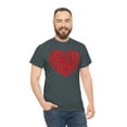 thumbnail image 6 of Familyloveshop LLC Women's Red Heart Love Shirt, Valentine's Day Graphic T-Shirt, Glitter Heart Sweatshirt, Valentine's Day Mommy, Sparkling Heart Shirt, 6 of 9