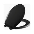 thumbnail image 1 of Kohler K-4639-7 Cachet Q3 Avantage Siège de Toilette Rond-Fermer - Noir, 1 of 1