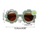 thumbnail image 2 of pstuiky Gafas de sol infantiles de moda para viajes. Gafas de sol para bebés con forma de girasol y alfabeto. Gafas de sol infantiles modernas con espejo., 2 of 2