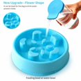 thumbnail image 4 of Slow Feeder Bowl For Dogs Plastic Plates For Pets Non Slip Tray Fun Feeder Interactive Bloat Stop Dog Bowl Durable, 4 of 6