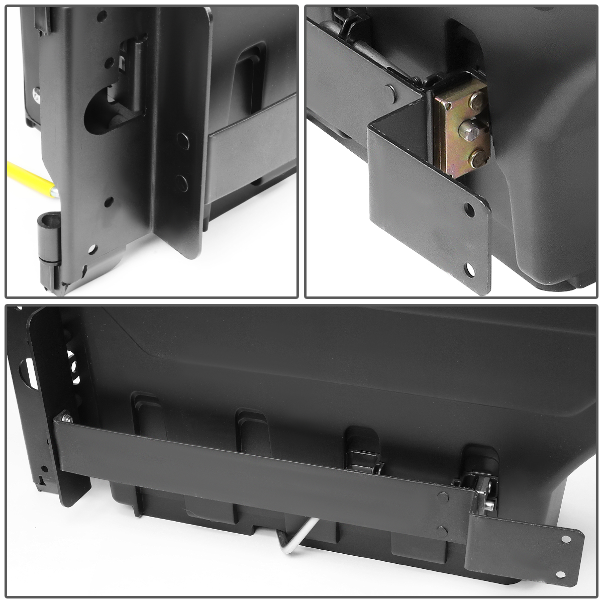 DNA Motoring ZTL-Y-0101 For 2002 to 2018 Dodge Ram 1500 2500 3500 Truck Bed Right Passenger Side Wheel Well Storage Case Tool Box w/Lock+Key 03 04 05 06 07