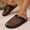 Black, variant on Women's Woven Openwork Sandals, Wrapped Closed Toe, Breathable Woven Upper, Lightweight Soft Sole, Stylish Casual Comfort Footwear for Summer Daily Outings Black 35