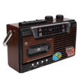 thumbnail image 2 of Reproductor de casete Radio AM FM señal fuerte soporte silencioso tarjeta de almacenamiento y grabadora de reproductor de casete portátil USB enchufe del Reino Unido 220V, 2 of 5