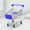 Dark Blue, variant on YingYouFu Children'S Mini Supermarket Shopping Cart - Small Play Shopping Cart for Kids, Durabled Toy for Role-Playing and Educational Funny, Ideal for Young Toddlers and Preschoolers