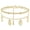 01. 14K Gold Plated, variant on Ankle Bracelets for Women Waterproof Gold Plated Layered Stainless Steel Anklets Adjustable Summer Beach Jewelry Birthday Mothers Day Gifts for Her/Mom/Wife, 8.5-10.5inch
