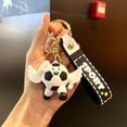 thumbnail image 5 of Miwamany Soccer Ball Keychain Charm, Cute Football Pendant Gift for Boys Girls, Mini Sports Ball Keyring for Backpack Bag Locker Party Favor Father Day Present, 5 of 7