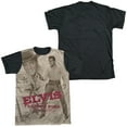 thumbnail image 2 of Elvis Presley - Flaming Star - Short Sleeve Black Back Shirt - XXX-Large, 2 of 4