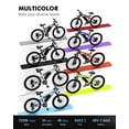 thumbnail image 4 of Qlife Electric Bike for Adults - 21-Speed Mountain Lightweight Ebike with Peak 750W 20MPH Brushless Motor, 26X2.1 Full Suspension Tire Step Over E-MTB (White), 4 of 4